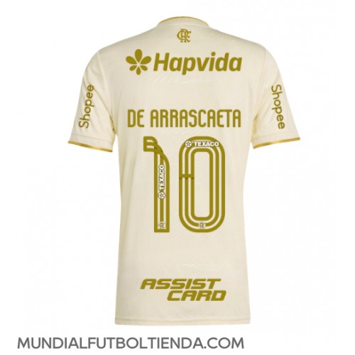 Camiseta Flamengo Giorgian de Arrascaeta #10 Tercera Equipación Replica 2025-26 mangas cortas